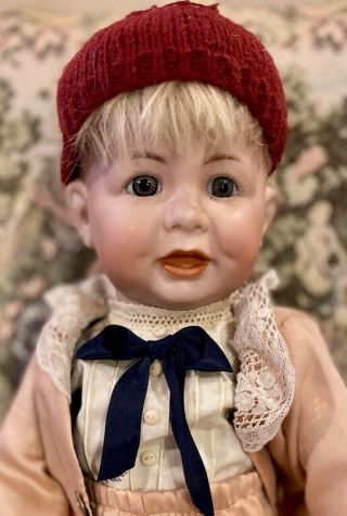 Rare C1911 20 " Kammer Reinhardt Character 116a Doll W/side Hip Jtd Toddler Body