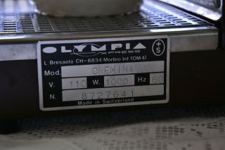 Vtg Olympia Cremina Espresso/Cappuccino Machine 2