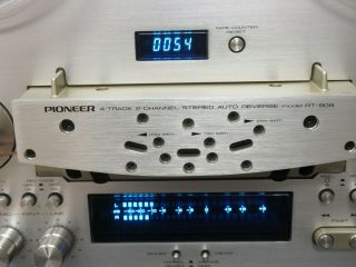 Pioneer RT - 909 4 Track 2 Channel Vintage Reel to Reel Tape Deck 2