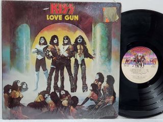 Kiss Love Gun 1977 1st Vinyl Press Casablanca Nblp 7057 Near Vinyl Shrink