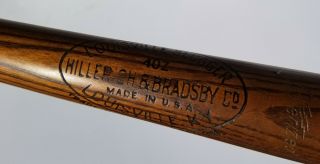 Stunning 1930 - 32 Babe Ruth 34 " 40 Z Antique Louisville Slugger Vtg Baseball Bat