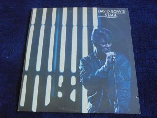 David Bowie - Stage 1978 Uk Double Usa Lp Rca Victor 1st,  Fan Club Insert