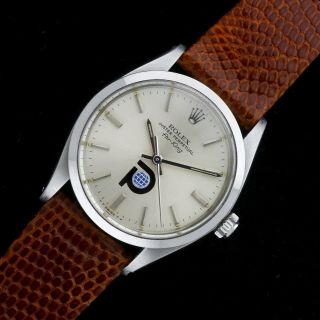 Rolex Airking 5500 With Pool Intairdril Libya Logo Dial 1979