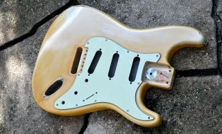 1971 - 1972 Vintage Fender Stratocaster ASH Body Olympic OLY WHITE 1970s 3