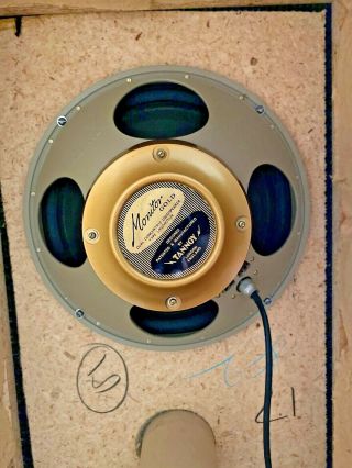 Tannoy Vintage Dual Concentric Loud Speakers - Cantata Gold 12 "