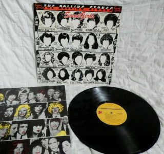 The Rolling Stones Some Girls Coc - 39108 - Orig 1st Press " Banned " Jacket