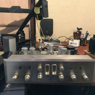 H.  H Scott 122 Stereo Preamp - Eq W Dynaural Noise Suppressor,  Vintage Audio System