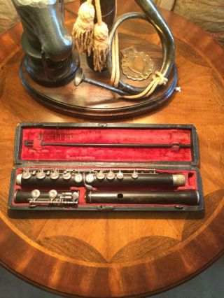 Wm.  S.  Haynes Vintage Wood Flute