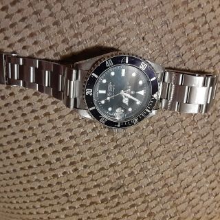 Vintage Rolex Submariner Oyster Perpetual Date Wristwatch