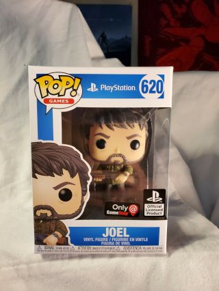 Funko Pop The Last Of Us Joel 620 From The 1st Game Exclusive In Hand