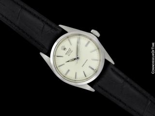 1961 ROLEX OYSTER ROYAL Vintage Mens SS Steel Watch - with 2