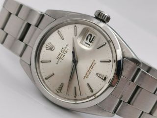Vintage Rolex Oyster Perpetual Date " Early " 1500 Dauphine Hands - Cosc Cal 1560
