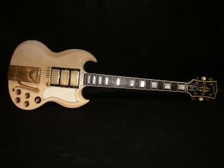 Vintage 1962 Gibson Sg Les Paul Custom W/sideways Vibrola -