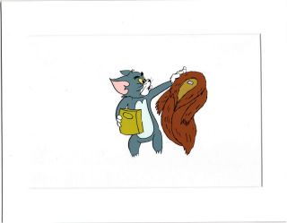 Tom And Jerry Production Animation Cel And Drawing Filmation 1980 - 82 T8