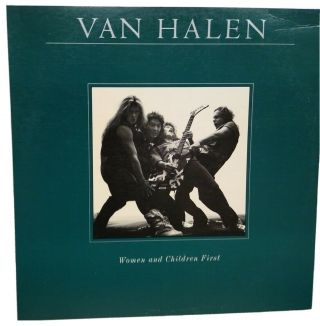 Vinyl Album,  Van Halen/ " Women And Children First ",  1980 Release