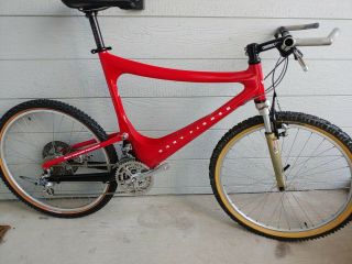 Gary Fisher Alembic Vintage Carbon Disc Rock Shox Rs1 Lawwill Mountain Bike