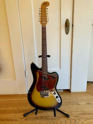 Vintage Fender Electric Xii 12 - String Electric Guitar - 3 Color Sunburst