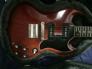 1965 Gibson Sg Special Electric Guitar - Vintage Cherry Satin