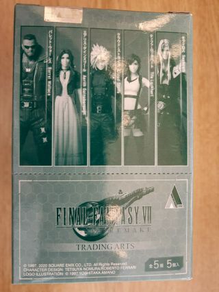 Final Fantasy Vii Ff7 Remake Trading Arts (blind Box Set Of 5) Japan - In Hand
