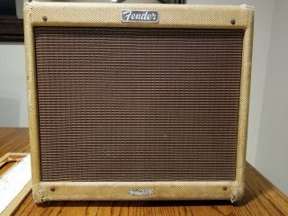 1956 Fender Princeton 5f2 Fe Vintage Tweed Great