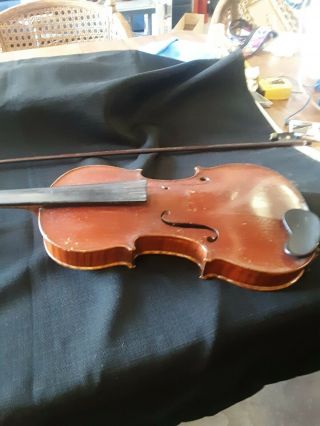 Vintage Heinrich TH Heberlein JR Marhneuhir 1909 Joseph Guarnerius Violin - Parts 2