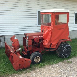 Vintage Wheel Horse Tractor D - Series Snowblower Hydrostatic 3 - Point Hitch & More