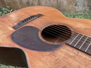 Barn Find 1949 MARTIN 000 - 18 Acoustic Vintage Guitar 6 - string Plays/4 Repair 3