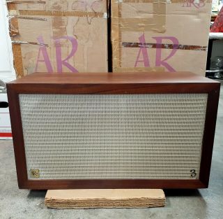Vintage Acoustic Research AR 3 Speakers Pair with Boxes 2