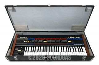 Roland Juno - 6 Soundgas Serviced Vintage Synthesizer - Inc 20 Vat