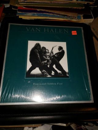 Eddie Van Halen - Women And Children First Lp Vinyl 1980 Shrink Wrap.
