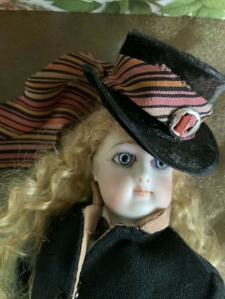 13” Antique French Fashion Doll.  Fg (marked Doll) - All - Size 0