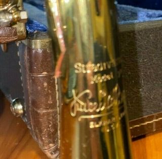 Bach Stradivarius Model 37 Trumpet With 7c Mouthpiece Case Vintage