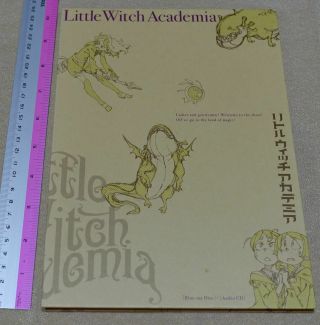 Little Witch Academia Animation Blu - Ray Disc And Sound Track Cd