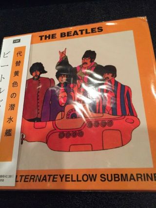 The Beatles Alternate Yellow Submarine Nip Cd Japan Lennon Mccartney Nowhere Man