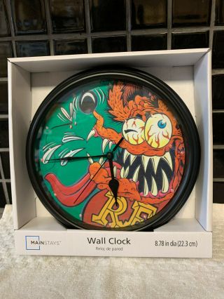 Rat Fink Clock From Ed Big Daddy Roth.