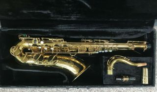 Vintage 1974 Selmer Paris Mark Vi Tenor Saxophone Orig.  Lacquer Case & Mp