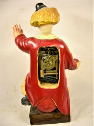 Vintage German Black Forest Karl Griesbaum Clockwork Automaton Whistler 3