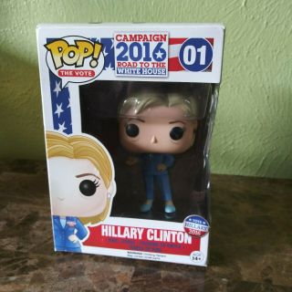 Funko Political Pop The Vote Hillary Clinton Vinyl Figure 01 2016 Campaign