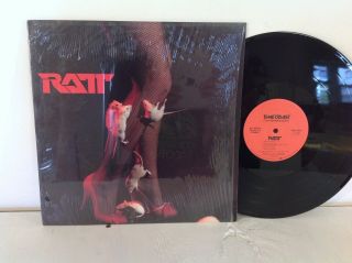 Ratt - Self Titled Ep - Time Coast Atlantic 1984 In Shrink Hard Rock Metal Vg,