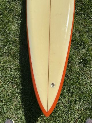 Vintage 1970 ' s Dick Brewer Surfboard 7’2 Surfing 2