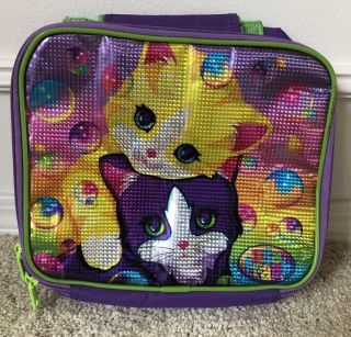Lisa Frank Kitty Cat Lunch Box Vintage? 90s