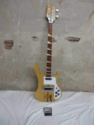 Vintage 1973 Rickenbacker 4001 Bass Guitar