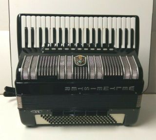 Vintage Weltmeister S4 Full Size 120/41 Piano Accordion Made In Germany