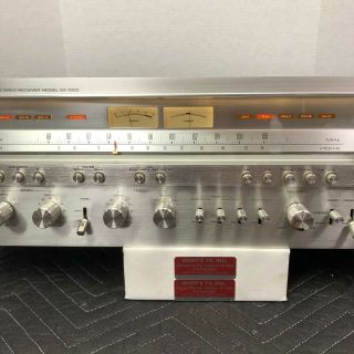PIONEER SX - 1250 VINTAGE STEREO RECEIVER - SERVICED - CLEANED - - 160 WPC 3