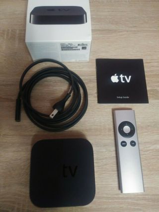 Apple Tv (3rd Generation) A1469 Md199ll/a Digital Hd Media Streamer - Black