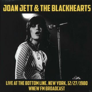 Joan Jett & The Blackhearts Live At The Bottom Line Lp Ltd Ed Of 500