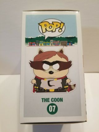 SDCC 2017 Funko Pop South Park 07 THE COON Hot Topic Exclusive - VAULTED 2