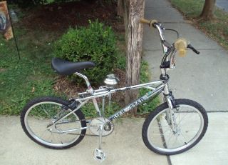 1985 Usa Hutch Trick Star Freestyle Bmx Bike Old School Vtg Haro Odyssey Pitbull