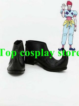 Hunter X Hunter Hisoka Cosplay Ankle Boots Shoes Hxh006 Shoe Boot
