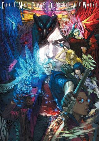 Devil May Cry 5 Official Art Book Japan